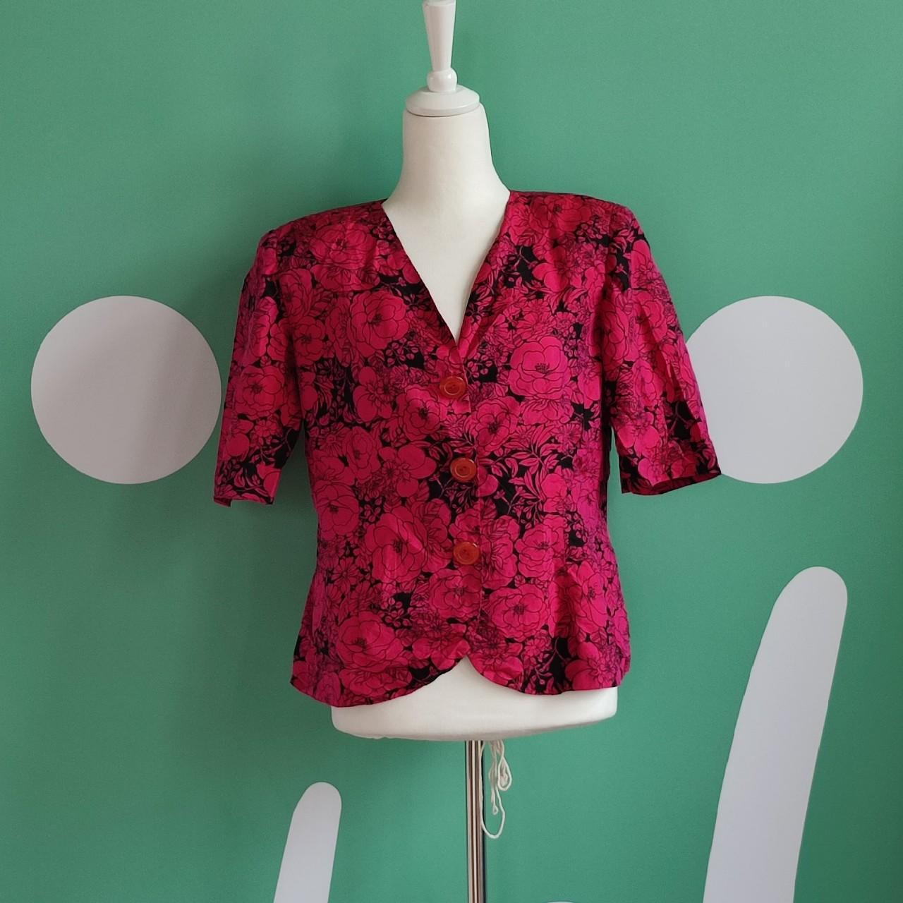 Camicia vintage floreale