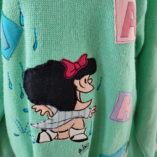 Maglione vintage Mafalda