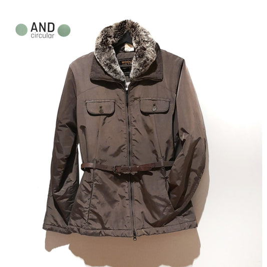 Giacca Woolrich tortora