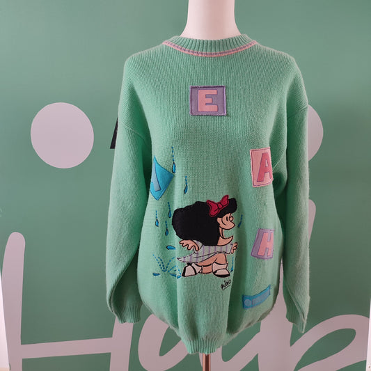 Maglione vintage Mafalda