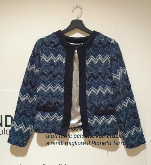 Cardigan blu