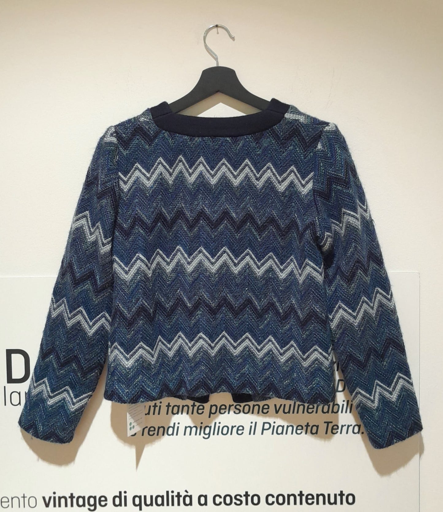 Cardigan blu